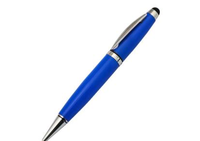 写字圆珠笔触屏笔 金属电容u盘笔两用型