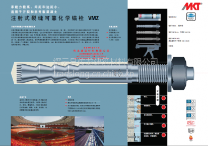 供应曼卡特MKT20x230型号VMZ-A170M20特殊倒锥型化学锚栓