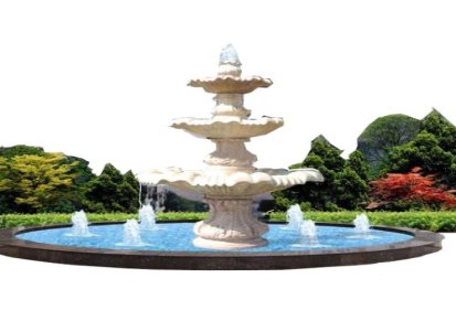 大型假山喷泉工程 丰艺景观 假山喷泉图纸 假山喷泉视频
