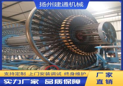 滚焊机厂家 全自动钢筋笼滚焊机 扬州建通机械可定制 水泥制管机行业用