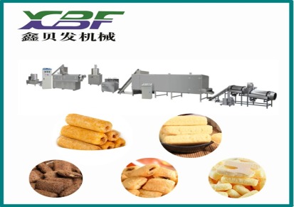 欢迎来电台湾风味米饼生产线 夹心米果膨化机