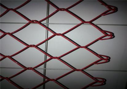 河北杭达漳州包塑菱形网勾花网绿色围栏网生产厂家
