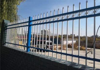 宁奥可定制 小区别墅围墙锌钢护栏 美观耐用安装便捷