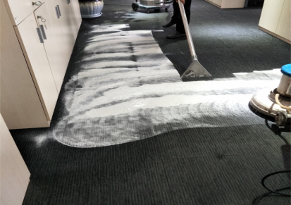 地毯清洗施工 客房办公室 东宇带设备上门定制方案