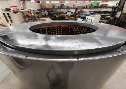 兆拓电阻熔铝炉 坩埚式废铝熔化炉 工业铸造 环保节能