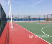 奥茵-塑胶篮球场施工-硅pu球场材料-北京向健体育