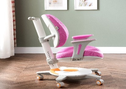 A佳健康学习椅卓翼佳C02粉人体工学定型棉矫姿椅