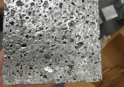 供应加拿大ALUSION大孔透光铝铸造发泡板装饰材料
