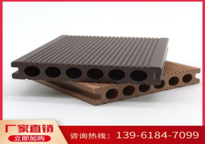 景观塑木地板价格 江苏朗域 供应建材户外塑木空心地板价格优惠