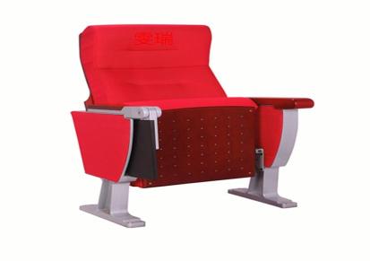 雯瑞-礼堂椅9033款-布艺排椅-可以带写字板，座带慢回弹