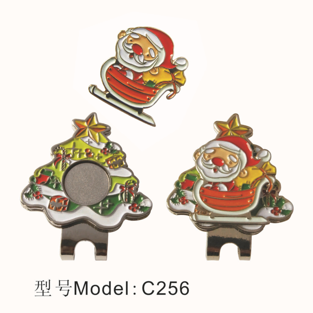 C256-圣诞帽夹