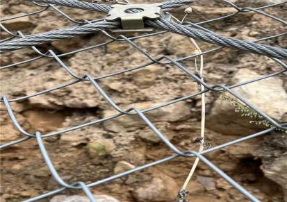 斯登诺高锌主动边坡防护网柔性环形网 山区景区山体落石拦截网