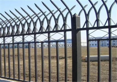 厂家供应锌钢护栏围墙护栏学校小区公园厂区护栏咨询熙诚