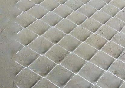 朗高 不锈钢铁丝菱形网 鸡鸭养殖用勾花围网 体育场围栏网