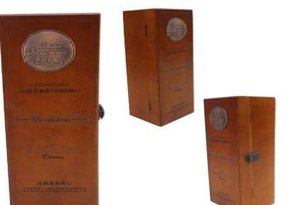 厂家批发定做各种造型红酒木盒 葡萄酒包装收纳瓶盒木质工艺加工