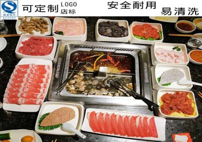 威凯斯 火锅密胺餐具 表面边缘光滑易清洗抗腐蚀 可定制