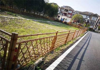 别墅仿竹篱笆围栏 定制仿竹护栏 花园仿竹栏杆 于沙丝网