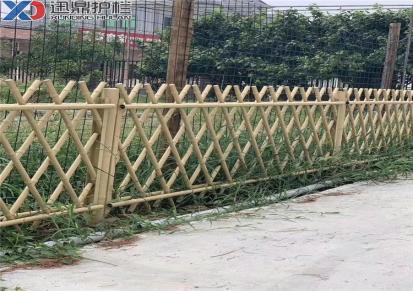 迅鼎仿真竹子护栏生产厂家仿竹围栏栅栏仿竹篱笆价格