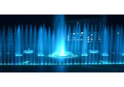 矗华商场景观喷泉互动水景水景安装多年搭建经验一站式服务