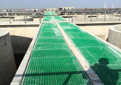食品制造厂走廊检修玻璃钢格栅板-黄色30高度塑料防腐防电格栅板