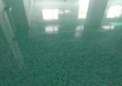 上海环氧彩砂自流平地坪 彩色树脂地板漆 厂房车间地面装修工程朗页