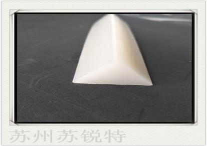苏锐密封条白色硅胶三角型耐磨损密封条