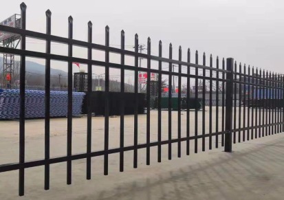 锌钢护栏网 围墙蓝白防护栏杆 围墙锌钢护栏
