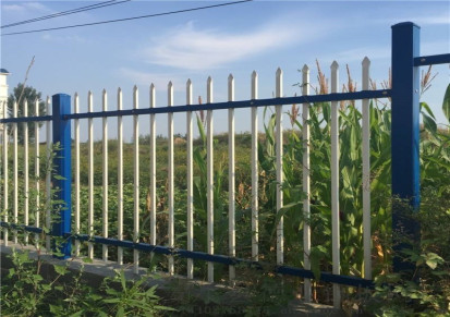安平环百 实体厂家 社区栅栏 锌钢围栏 厂区围墙栅栏