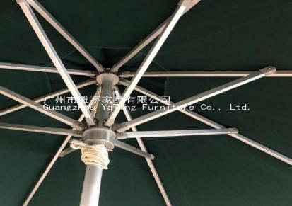 雅亭家具厂供应YT-524U铝合金户外伞中柱遮阳伞花园庭院伞