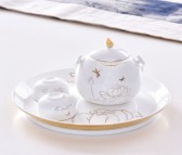 批发陶瓷茶具套装 创意骨瓷茶壶套装 礼品茶杯子可开模定型定图案