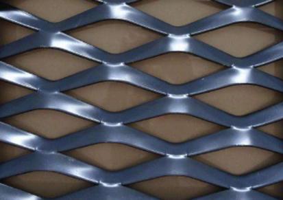 宝旭装饰铝板网 吊顶用铝板开孔装饰网 隔断拉伸扩张网