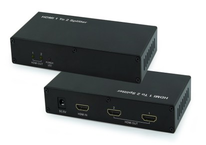 HDMI分配器 1进2出 一进二出1080p 一分二高清3D分屏器切换器