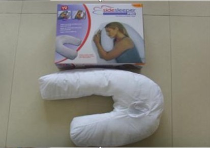 侧睡枕头 可脱卸 个性抱枕 呵护颈椎枕心 外贸 枕芯