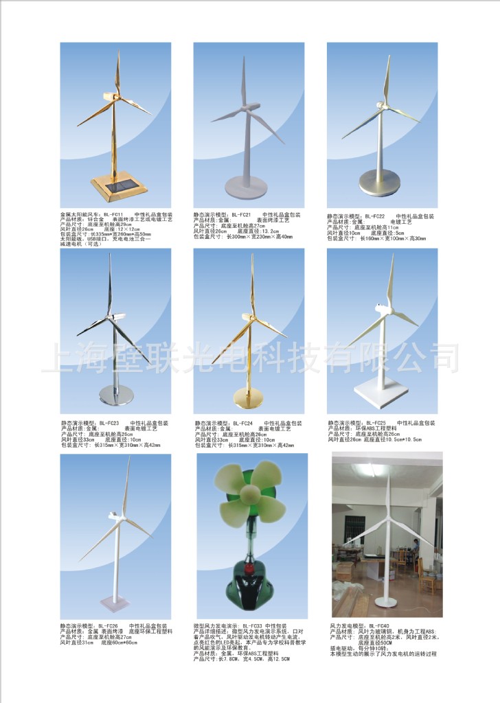 风机礼品模型 (2)