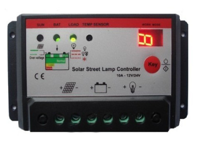 供应太阳能路灯控制器12V24V太阳能充放电控制器单路输出