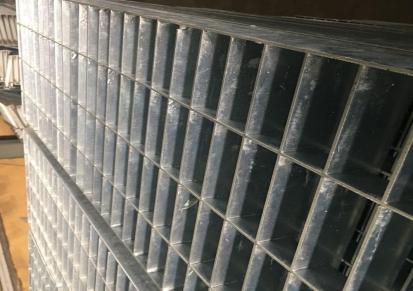厂区围栏格栅板-富士康工地供热镀锌钢格栅网-打孔连接钢格板围网