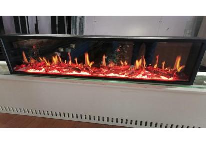 伏尔甘 四面观赏电壁炉 嵌入式仿真火美式装饰电子壁炉可定制