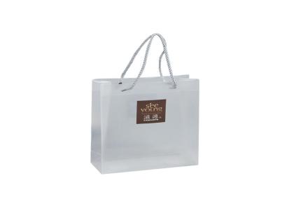中深阳厂家直供PP透明磨砂包装袋塑料服装购物礼品袋卡通广告定制手提袋
