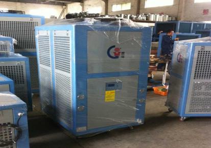 冠信工业冷油机厂家直销适用各种液压站油冷却机风冷冷油机