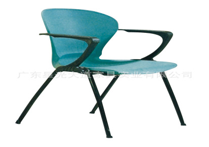 厂家生产塑胶椅 学生椅 带扶手