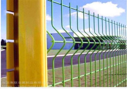 低碳钢丝圈地隔离护栏网浸塑铁路养殖场防护栏网