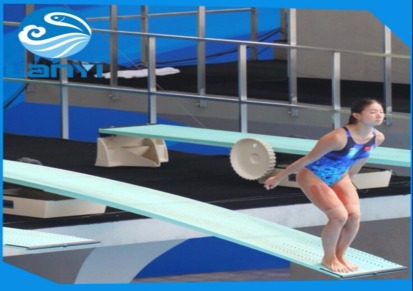 跳水专用跳板支架 跳水训练体育用品 蓝易