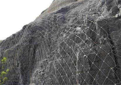 华海源主动被动边坡防护网钢丝网防护网柔性网