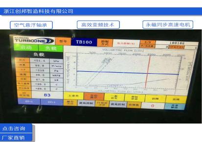 创邦 韩国南元 进口空气悬浮鼓风机 75KW 较罗茨风机 节能率高