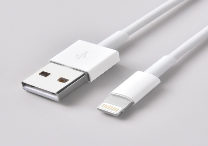 适用苹果数据线 过2A扎纸卡 iPhone5-12快充USB充电数据线 深备电