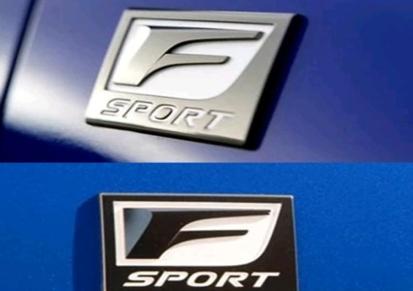 新款雷克萨斯 IS 车标 车贴改装 F-sport 横长形 车尾叶子板车标