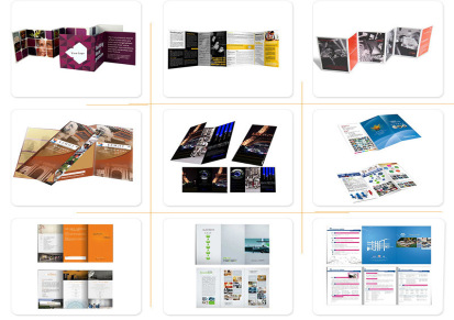 企业宣画册印刷产品样本册型录说明册广告样本画册彩印单页印刷