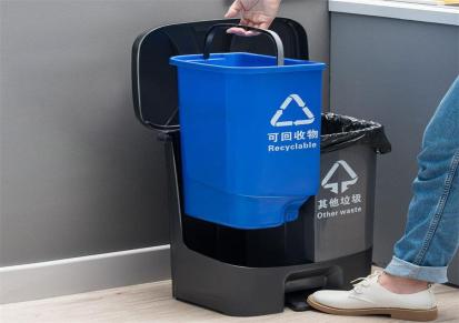 鑫安 城市美化用户外垃圾桶带脚踏做工严谨 规格标准