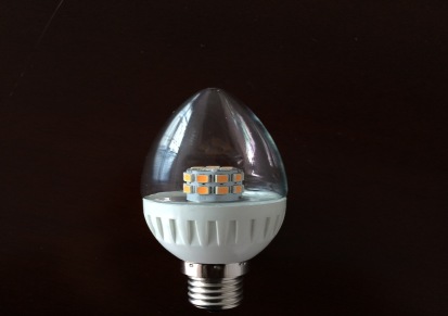 led灯泡 蜡烛灯泡 E14 led灯泡 复合材料360度发光更安全