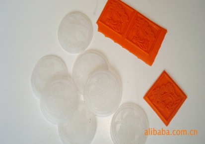 供应 透明 环保 硅胶玩具印章